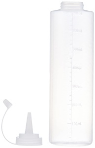 Recipient dozator IBILI, 0,7 l, plastic moale, alb - Img 2