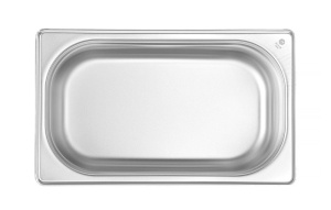 Recipient GN Hendi 14 28L 265x162x100mm otel inoxidabil rezistent la temperaturi -40degC pana la 300degC - Img 3