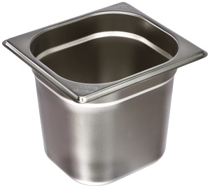 Recipient GN Lacor 16 176x162x150 mm Inox Argintiu - Img 2