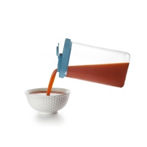 Recipient IBILI pentru bauturi si gazpacho 15L sticla borosilicata capac etans - Img 10