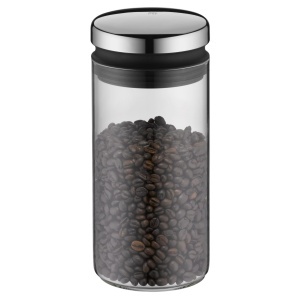 Recipient pentru pastrarea alimentelor WMF Depot 1L sticla si inox aromadens design elegant - Img 4