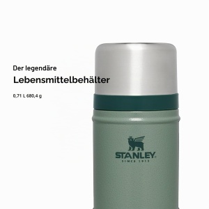 Recipient termic Stanley 1913, 709 ml, otel inoxidabil, verde - Img 3