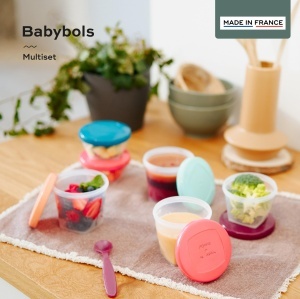 Recipienti pentru alimentatia bebelusilor Babymoov, 15 piese, hermetici, BPA-free - Img 2