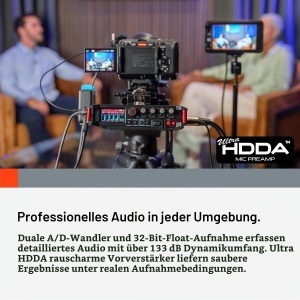 Recorder audio Tascam FR-AV4 cu 4 canale, 32-Bit-Float, Timecode - Img 4