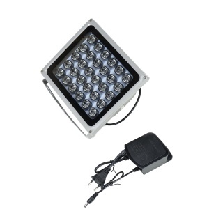 Reflektor Infrarosu PNI IR30 cu 30 LED-uri, 80 m, IP66, Alb - Img 5