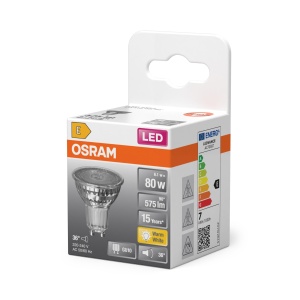 Reflektor LED Osram PAR16 80, 6,1 W, 575 lm, 2700 K - Img 2