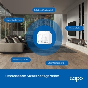 Releu inteligent 2 canale Tapo S112, Wi-Fi si Bluetooth, control pentru rulouri si lumini, compatibil Matter - Img 9