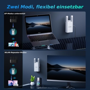 Repeater WiFi Tenda A18 Pro AC1200, Dualband, Gigabit LAN, Acoperire 150 m - Img 6
