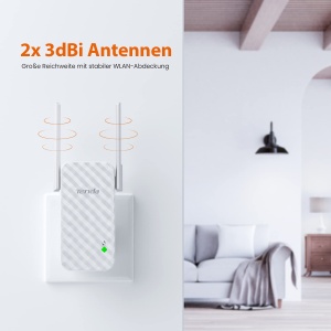Repetitor WLAN Tenda A9, N300, 2 antene externe, 300 Mbps - Img 3