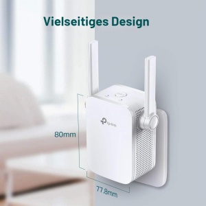 Repetitor WLAN TP-Link TL-WA855RE, 300 Mbits, 2 antene externe, alb - Img 3