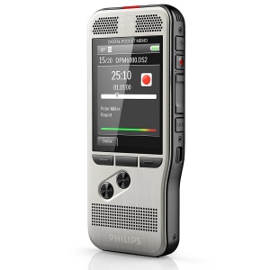Reportofon digital Philips PocketMemo DPM6000 2 microfoane software SpeechExec Basic inclus