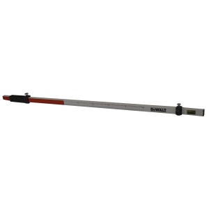 Rigla din aluminiu DEWALT DE0737, 2.4m, cu nivel integrat