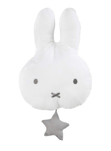 Roba Spieluhr Miffy cu Melodie LaLeLu, 20x27 cm, Materiale Sigurante