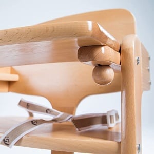 roba Stair High Chair Kid Up - Scandura detasabila - Scaun inalt in crestere pentru bebelusi si copii - cu curea in 3 puncte - lemn natural - Img 10