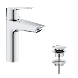 Robinet baie GROHE Start, inaltime 19cm, debit 6lmin, montare simpla