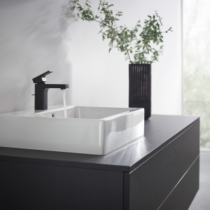Robinet baie hansgrohe Vernis Shape, mattschwarz, EcoSmart, 95 mm - Img 9