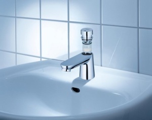 Robinet de baie Grohe Euroeco CT - Ventil cu autoinchidere, DN 15, crom - Img 3