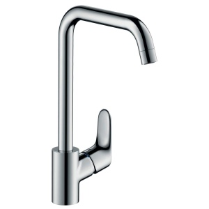 Robinet de bucatarie hansgrohe Focus M41, inaltime 260 mm, crom, rotire 360