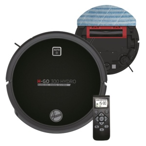 Robot aspirator Hoover H-GO 300 Hydro cu functie de aspirare si spalare navigatie giroscopica 120 min autonomie