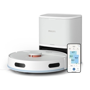 Robot aspirator Philips HomeRun Seria 2000 XU210020 2-in-1 2700 Pa functie mop navigatie laser alb - Img 4