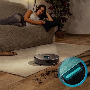 Robot de aspirare Cecotec Conga M50 X-Treme 7000Pa Navigatie Laser Autonomie 160min - Img 7