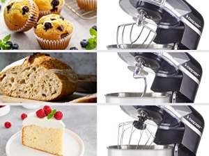 Robot de bucatarie BEPER P102SBA550 7 litri, blender cu 6 viteze si functie de impuls + accesorii 1500W - Img 4