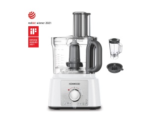 Robot de bucatarie Kenwood FDP65450WH 1000 W alb bol 3L blender 15L - Img 4