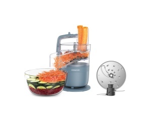 Robot de bucatarie Kenwood MultiPro Compact FDP23.130GY, inox, compact, albastru - Img 4