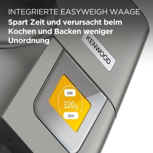 Robot de bucatarie Kenwood Titanium Chef Patissier XL KWL90034SI 7L 1400W functie de incalzire Argintiu - Img 2