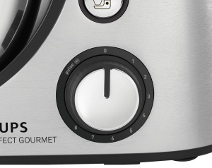 Robot de bucatarie Krups KA631D Master Perfect Gourmet, 1100, otel inoxidabil periat, 4,6 litri, argintiu - Img 3