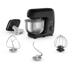 Robot de bucatarie Moulinex Bake Essential QA161810, 800W, bol 4.8L, set complet pentru gatit