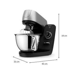 Robot de bucatarie Moulinex bol din otel inoxidabil 55 l 8 programe de retete de baza tehnologie brevetata silentios robust aplicatie gratuita cu coac - Img 7