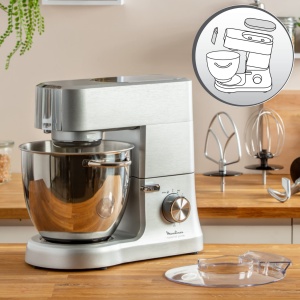 Robot de bucatarie Moulinex Masterchef QA810D, 6.7L, 1500W, 8 viteze - Img 5