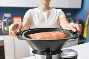 Robot de bucatarie multifunctional Moulinex HF4568 Clickchef | 12 viteze + impulsuri | 5 programe automate + mod manual | 3,6 L | Cantar integrat | Atasament pentru abur + carte de retete | Negru - Img 6
