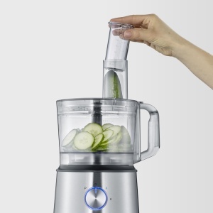 Robot de bucatarie multifunctional Severin KM 3892 1200 W inox-negru accesorii incluse - Img 7