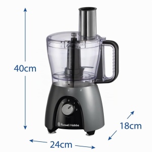Robot de bucatarie Russell Hobbs, 900W, 2.3L, Anthrazit - Img 11