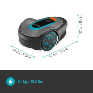 Robot de tuns iarba Gardena SILENO minimo, 350 m, conectivitate Bluetooth, silentios - Img 7