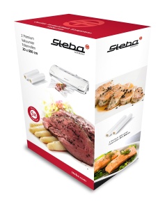 Rola Vakuumare Steba 2 Premium, 20 x 600 cm, compatibila Sous-Vide