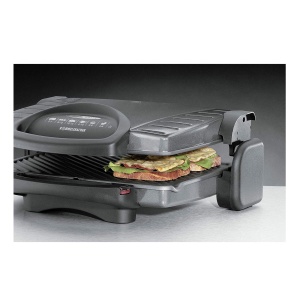 ROMMELSBACHER Multi Grill KG 1800 - reglare flexibila a inaltimii complet pliabila reglabila continuu detasabila placi de gratar antiaderente fiecare  - Img 3