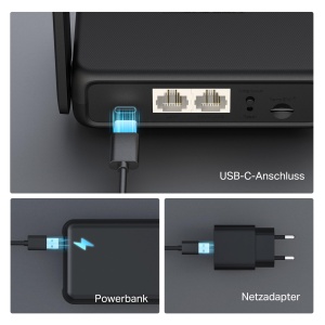 Router 4G LTE Mercusys MB113-4G, viteza 150 Mbits, porturi LAN 100 Mbps, portabil - Img 6