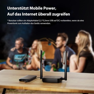 Router 4G Tenda 4G03 Pro, LTE, 150 Mbits, 300 Mbits WLAN - Img 5