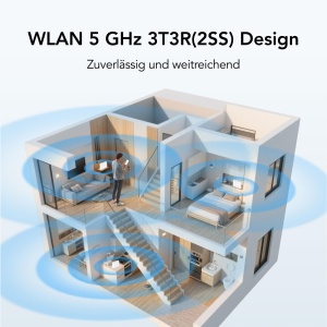 Router 5G TCL HH515L, Wi-Fi 6 Dual-Band, 4.67 Gbps, 128 dispozitive - Img 6