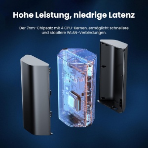Router 5G Tenda 5G03, Wi-Fi 6 AX1800, 4,67 Gbps, 2 porturi Gigabit - Img 4