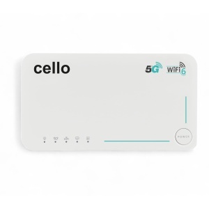 Router portabil 5G Cello AX1800, dualband 2.45 GHz, 4000 mAh, SIM-Lock liber