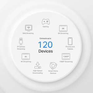 Router Wi-Fi 6 TP-Link Deco X1500-5G, 5G, 4,67 Gbits Download, 3 porturi Gigabit - Img 7