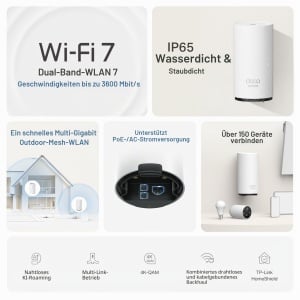 Router Wi-Fi 7 TP-Link Deco BE25-Outdoor, Dualband, 2882 Mbits - Img 3