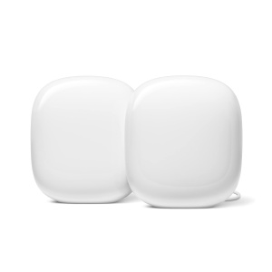 Router Wi-Fi Google Nest Wifi Pro, 2-pack, Wi-Fi 6E, Acoperire 120 m