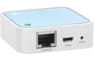Router Wireless TP-Link TL-WR802N N300, 300 Mbits, Compact, AlbastruAlb - Img 2
