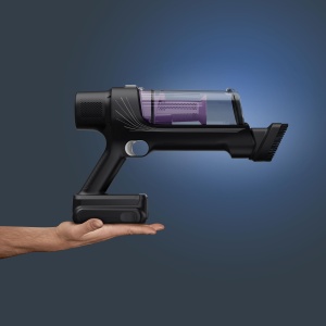 Rowenta RH6A33WO X-Pert 7.60, Aspirator fara fir, violet/gri, 140 W, 0.44 litri, 81 decibeli - Img 4