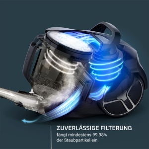 Rowenta RO4B50 Compact Power XXL Animal, aspirator fara sac, bronz, 900 W, 2,5 litri, 69 decibeli - Img 8